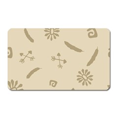 Pattern Frozen Magnet (rectangular) by nate14shop