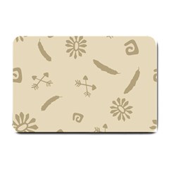 Pattern Frozen Small Doormat  by nate14shop