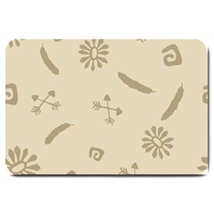 Pattern Frozen Large Doormat  by nate14shop