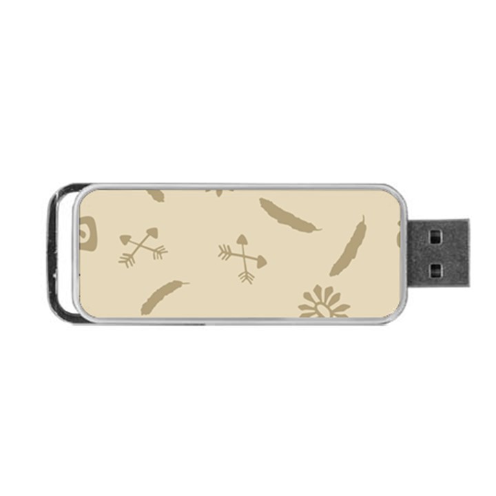 Pattern frozen Portable USB Flash (Two Sides)