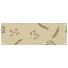 Pattern Frozen Banner And Sign 9  X 3 