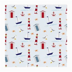 Nautical-ilustrasi Medium Glasses Cloth