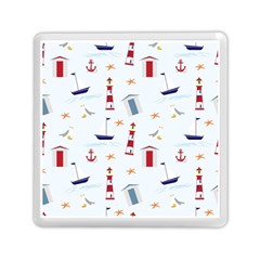 Nautical-ilustrasi Memory Card Reader (Square)