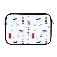 Nautical-ilustrasi Apple MacBook Pro 17  Zipper Case