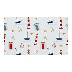 Nautical-ilustrasi Banner and Sign 5  x 3 