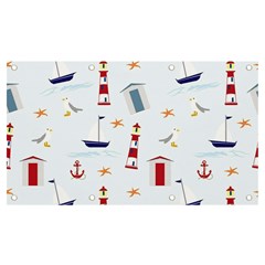 Nautical-ilustrasi Banner And Sign 7  X 4  by nate14shop