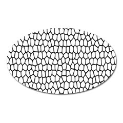 Mosaic Oval Magnet