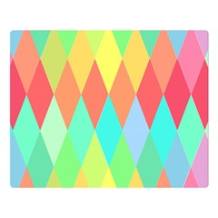 Low-poly Double Sided Flano Blanket (large)  by nate14shop