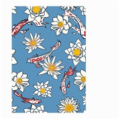 Koi-flower Small Garden Flag (two Sides) by nate14shop