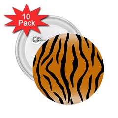 Animal-tiger 2 25  Buttons (10 Pack)  by nate14shop