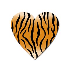 Animal-tiger Heart Magnet by nate14shop