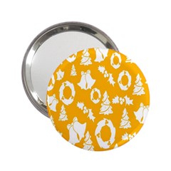 Backdrop-yellow-white 2 25  Handbag Mirrors by nate14shop