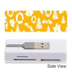 Backdrop-yellow-white Memory Card Reader (stick) by nate14shop