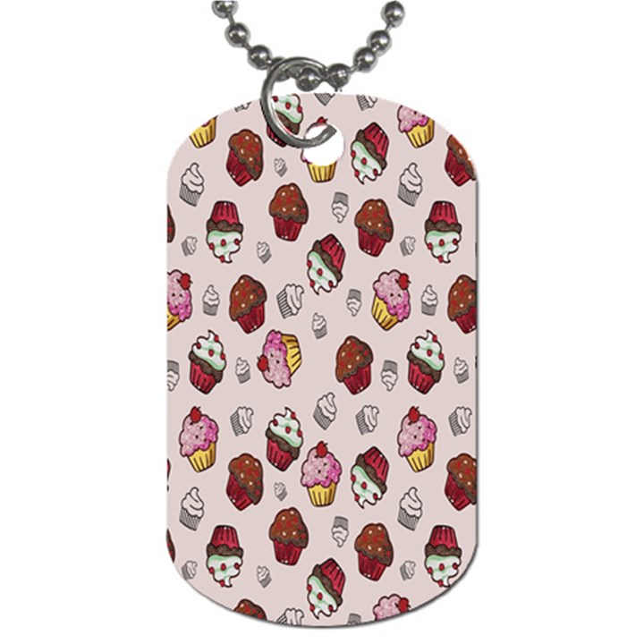 Cake Dog Tag (Two Sides)