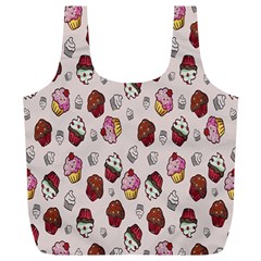 Cake Full Print Recycle Bag (xl) by nate14shop