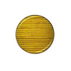 Bamboo-yellow Hat Clip Ball Marker (10 Pack) by nate14shop