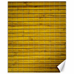 Bamboo-yellow Canvas 16  X 20  by nate14shop