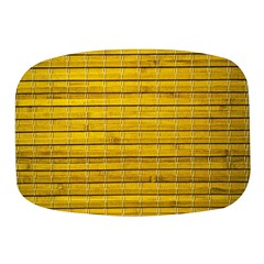 Bamboo-yellow Mini Square Pill Box