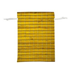 Bamboo-yellow Lightweight Drawstring Pouch (M)