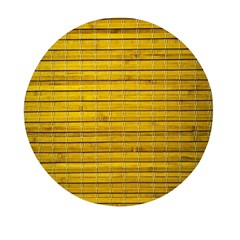 Bamboo-yellow Mini Round Pill Box (pack Of 3)