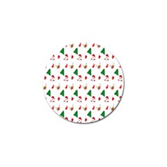 Christmas Tree,santa Golf Ball Marker (4 Pack) by nate14shop