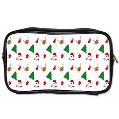 Christmas Tree,santa Toiletries Bag (one Side) by nate14shop