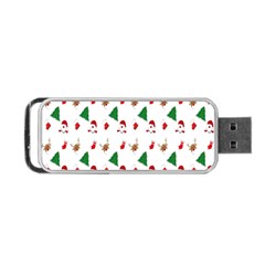 Christmas Tree,santa Portable Usb Flash (two Sides) by nate14shop