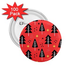 Christmas Tree,snow Star 2 25  Buttons (100 Pack)  by nate14shop