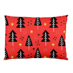 Christmas Tree,snow Star Pillow Case by nate14shop