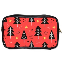 Christmas Tree,snow Star Toiletries Bag (one Side) by nate14shop