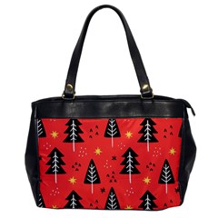 Christmas Tree,snow Star Oversize Office Handbag by nate14shop