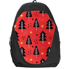 Christmas Tree,snow Star Backpack Bag by nate14shop