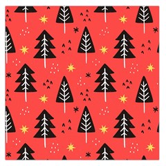 Christmas Tree,snow Star Square Satin Scarf (36  X 36 ) by nate14shop