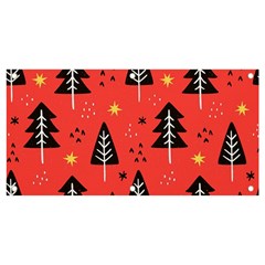 Christmas Tree,snow Star Banner And Sign 4  X 2  by nate14shop