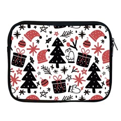 Christmas Tree-background-jawelry Bel,gift Apple Ipad 2/3/4 Zipper Cases by nate14shop