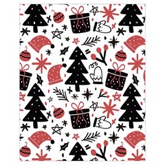 Christmas Tree-background-jawelry Bel,gift Drawstring Bag (small) by nate14shop