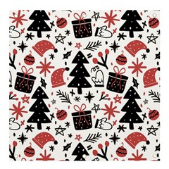 Christmas Tree-background-jawelry Bel,gift Banner And Sign 4  X 4  by nate14shop