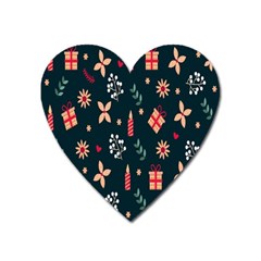 Christmas-birthday Gifts Heart Magnet by nate14shop