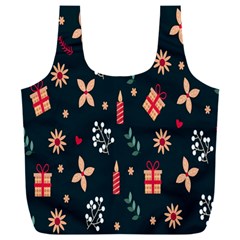 Christmas-birthday Gifts Full Print Recycle Bag (xxl) by nate14shop