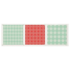 Christmas Greeting Card Design Banner And Sign 9  X 3 