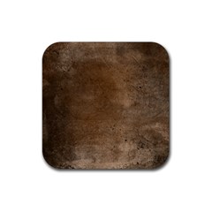 Background-wood Pattern Dark Rubber Coaster (square) by nate14shop