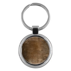 Background-wood Pattern Dark Key Chain (round)