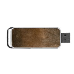 Background-wood Pattern Dark Portable Usb Flash (one Side) by nate14shop