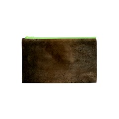 Background-wood Pattern Dark Cosmetic Bag (xs) by nate14shop