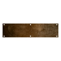 Background-wood Pattern Dark Banner And Sign 4  X 1 