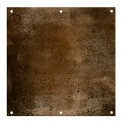 Background-wood Pattern Dark Banner And Sign 4  X 4 