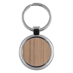 Background-wood Pattern Key Chain (round)