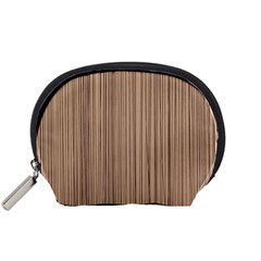 Background-wood Pattern Accessory Pouch (small) by nate14shop