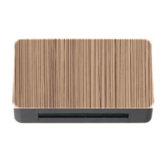 Background-wood Pattern Memory Card Reader With Cf by nate14shop