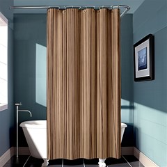 Background-wood Pattern Shower Curtain 36  X 72  (stall)  by nate14shop